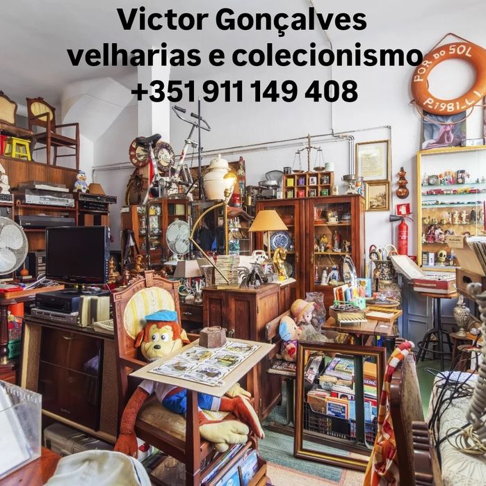 Peças antigas variadas