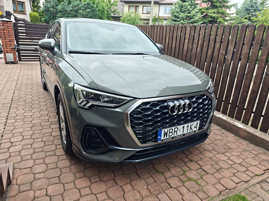 Audi q3 sportback, top led, kamery 360, manual, 1.5