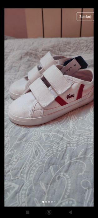 Lacoste trampki, sneakersy,rozm. 25
