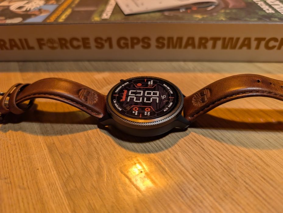 Relógio Smartwatch Timberland trail force novo