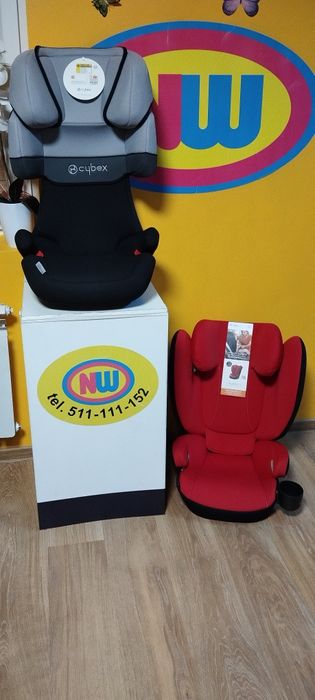 Nowy fotelik samochodowy CYBEX do 150 cm ISOFIX