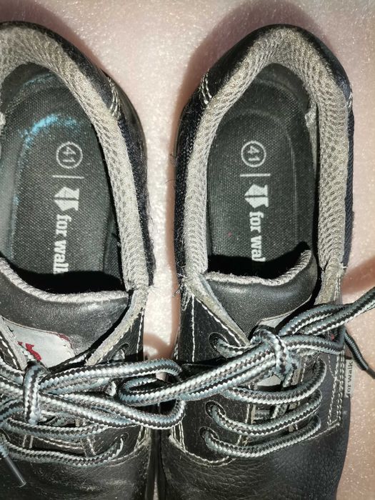 Botas de trabalho c/biqueira de aço