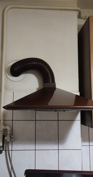 Плита газова Polmetal (50/50см) та витяжка Ciarko (60/50мм.)