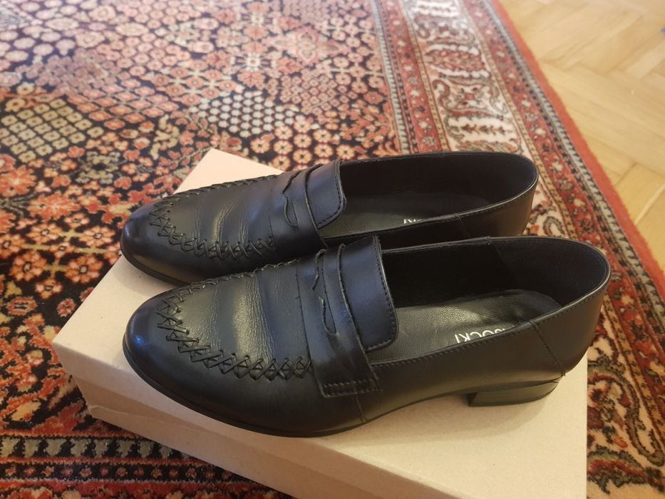 Mokasyny skórzane Lasocki