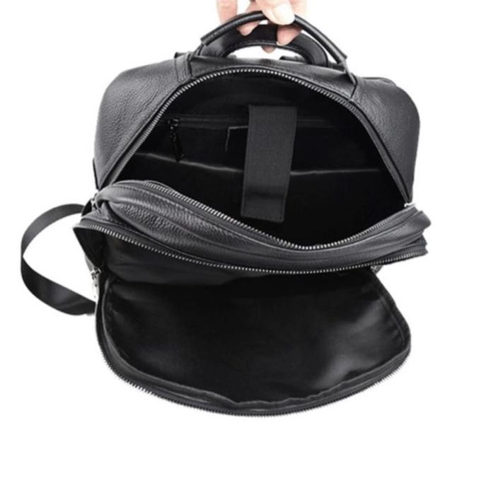 Чоловічий шкіряний рюкзак