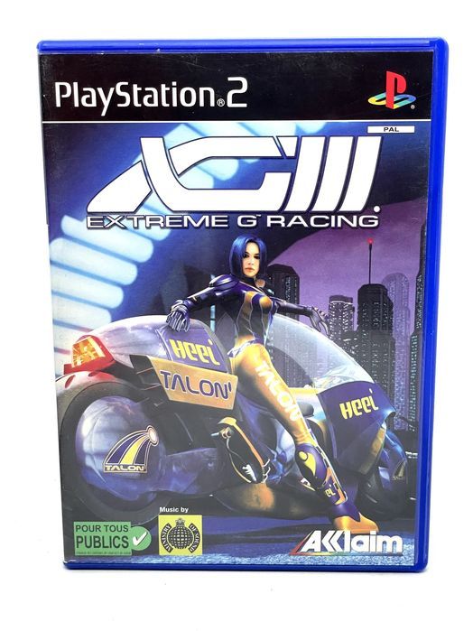 XG3: Extreme-G Racing PS2 Po Angielsku