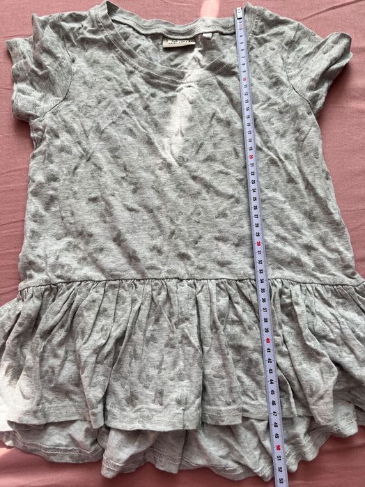 Tunika NEXT 134 motylki szara