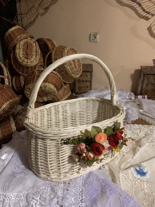 Корзина из лозы / корзина з лози / корзина на пасху / Из лози