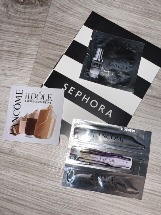 zestaw nowych kremów lancome serum