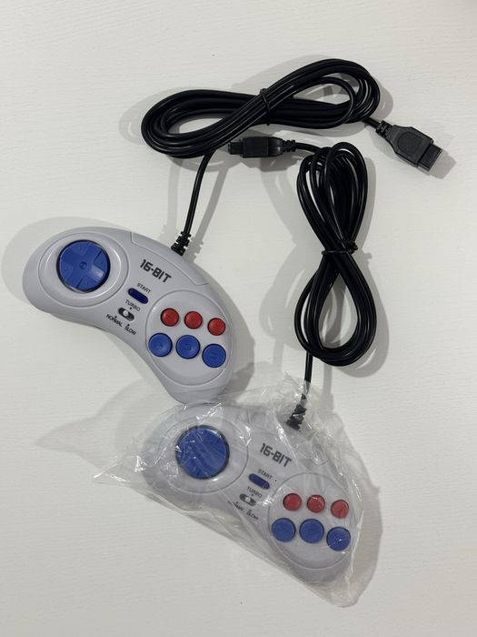 Comandos 6 Botões Turbo para SEGA Mega Drive / Genesis – Novos