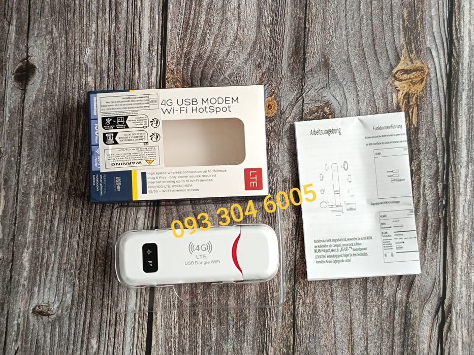 4G USB WiFi модем LTE U9