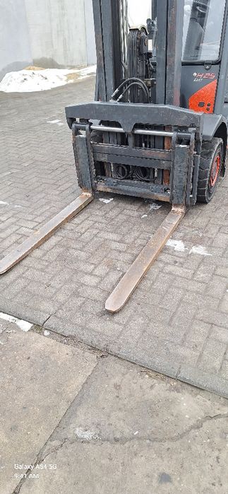 Linde H25 z 2016r Triplex przesuw wolny skok wózek widłowy widlak