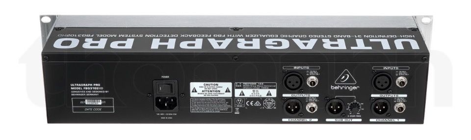 Isp Decimator Pro Rack G / Behringer DEQ 1024