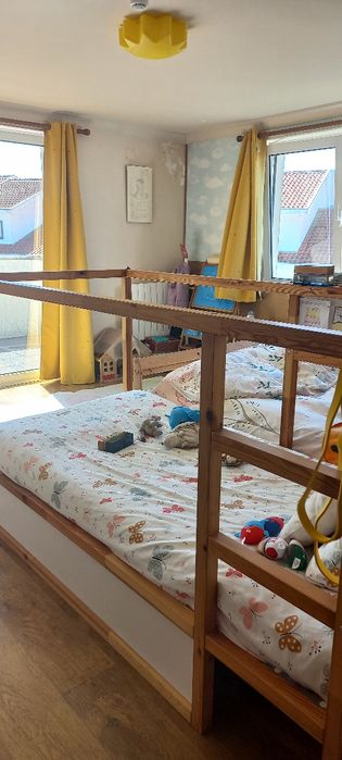 Cama individual de criança