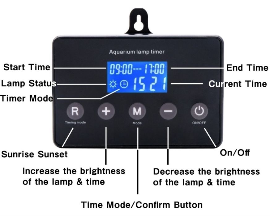 Temporizador para iluminação (entre 12v e 24v)
