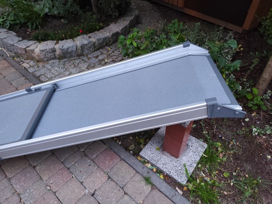 ALUMINIOWA rampa dla PSA 180 cm dł. 120kg udźwig