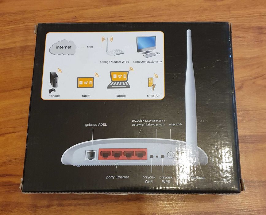 Router/modem ADSL2+ Wi-Fi TP-Link TD-W8950N Orange