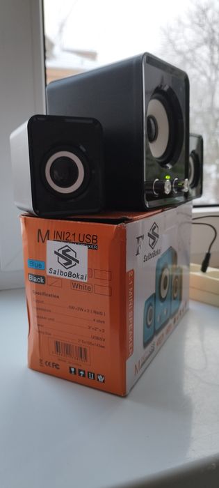 HIFI Колонки з Сабвуфером USB 2.1 (Різні варіанти)