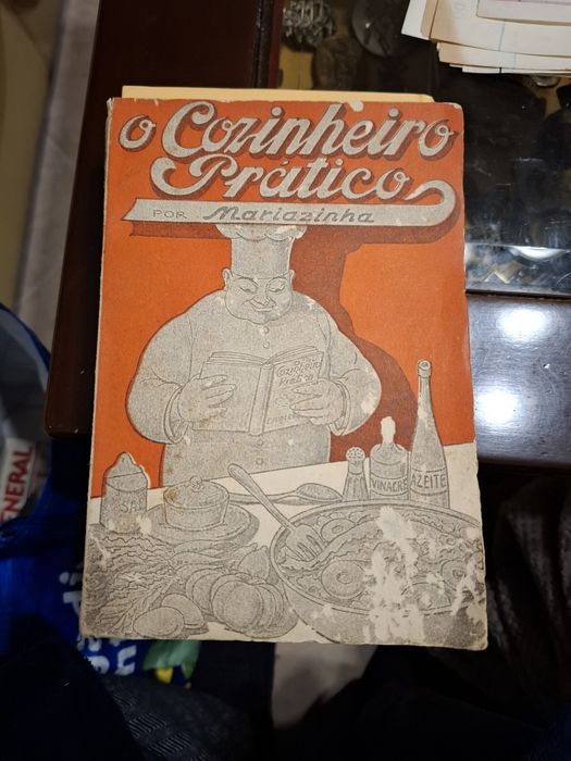 Livro o cozinheiro prático mariazinha