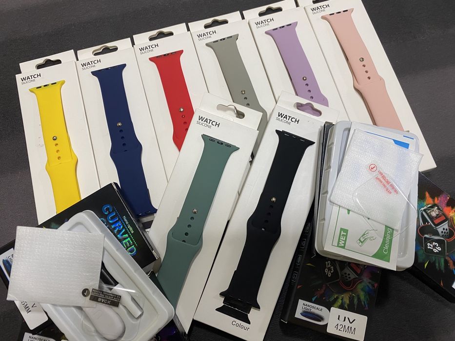 Kit Película Bracelete/Pulseira - Apple Watch 1/2/3/4/5/6/SE/7/8/9/Ultra