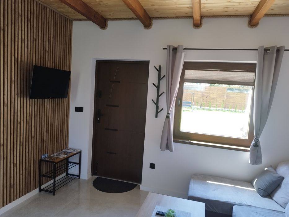 Noclegi Bieszczady Domek "Dychnij se" Myczkòw Polańczyk Solina Jacuzzi