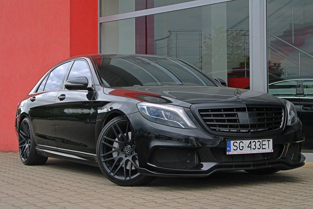 Mercedes-Benz Klasa S Brabus, Burmester, Panorama, Japonia, Faktura 23%