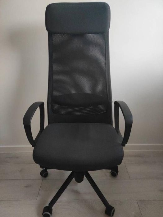 Fotel krzesło biurowe MARKUS jak nowy IKEA