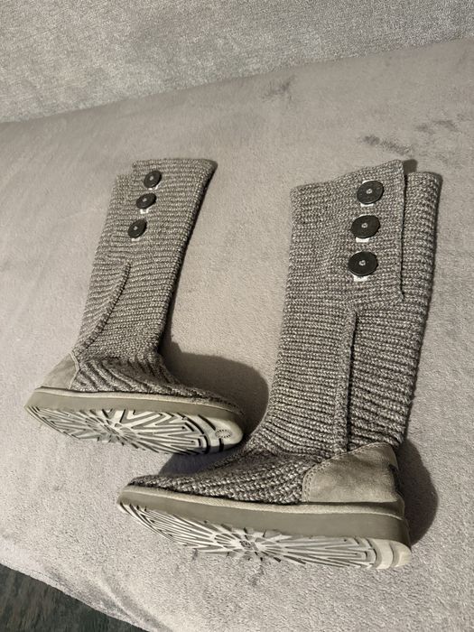 UGG australia wełniane kozaki damskie 39 czarne oraz szare