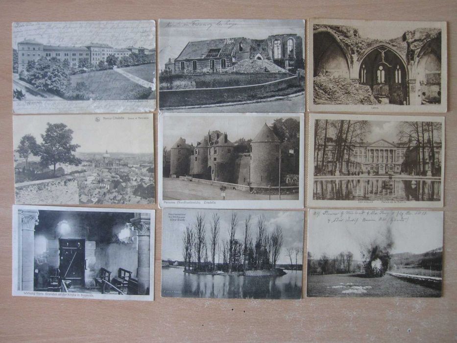 2 EXCELENTES álbuns com 200 postais RAROS da 1.ª Guerra Mundial