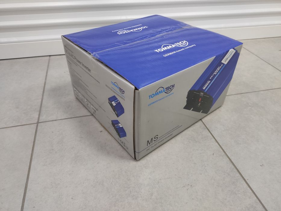 Інвертор напруги Tommatech MS-1200,12V/220V,з мод. синусоїдою