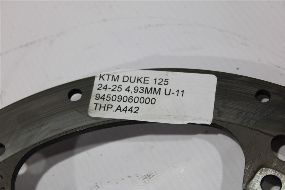 TARCZA HAMULCOWA PRZÓD KTM DUKE 125 24-25 4,93MM U-11 94509060000