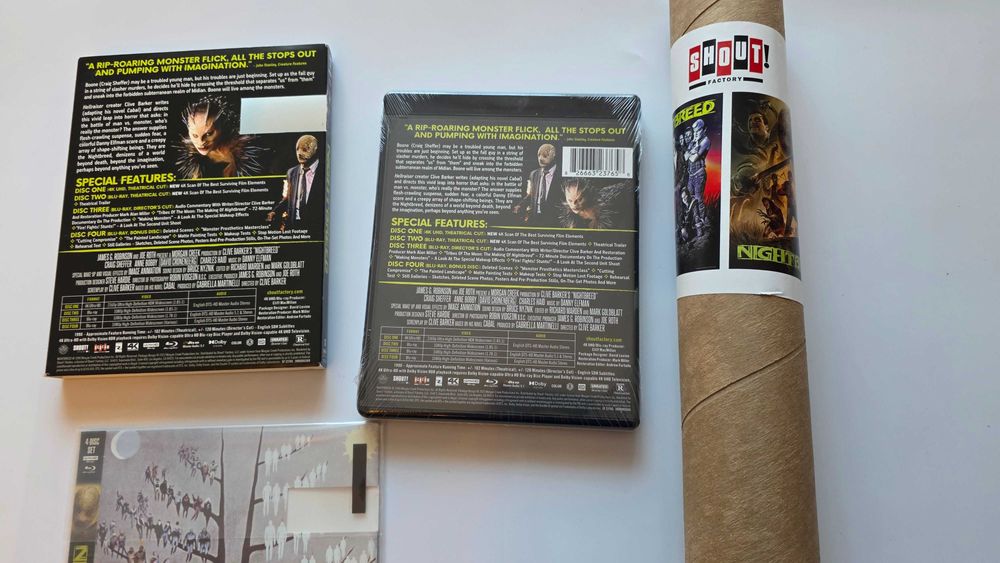 blu ray Nocne plemię Nightbreed 4k limitowana edycja