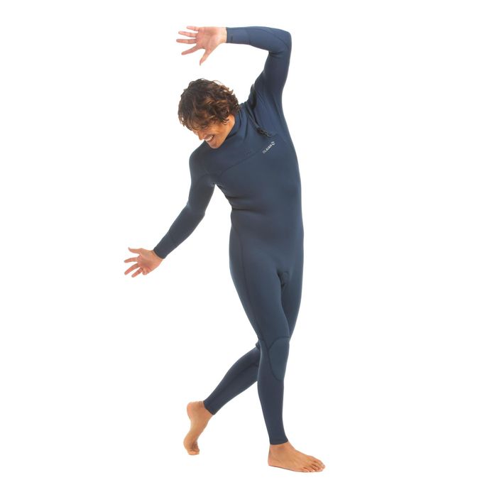 Fato de Surf Homem 900 Neoprene 3/2 mm sem fecho Azul