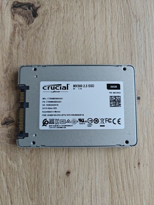 Crucial MX500 500GB SATA 2.5"