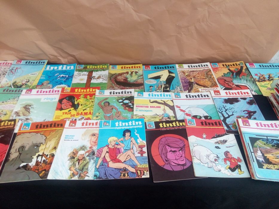 Revistas Tintin vários anos