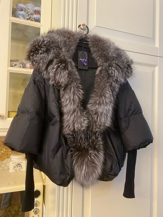 Czarna kurtka puchówka nowa