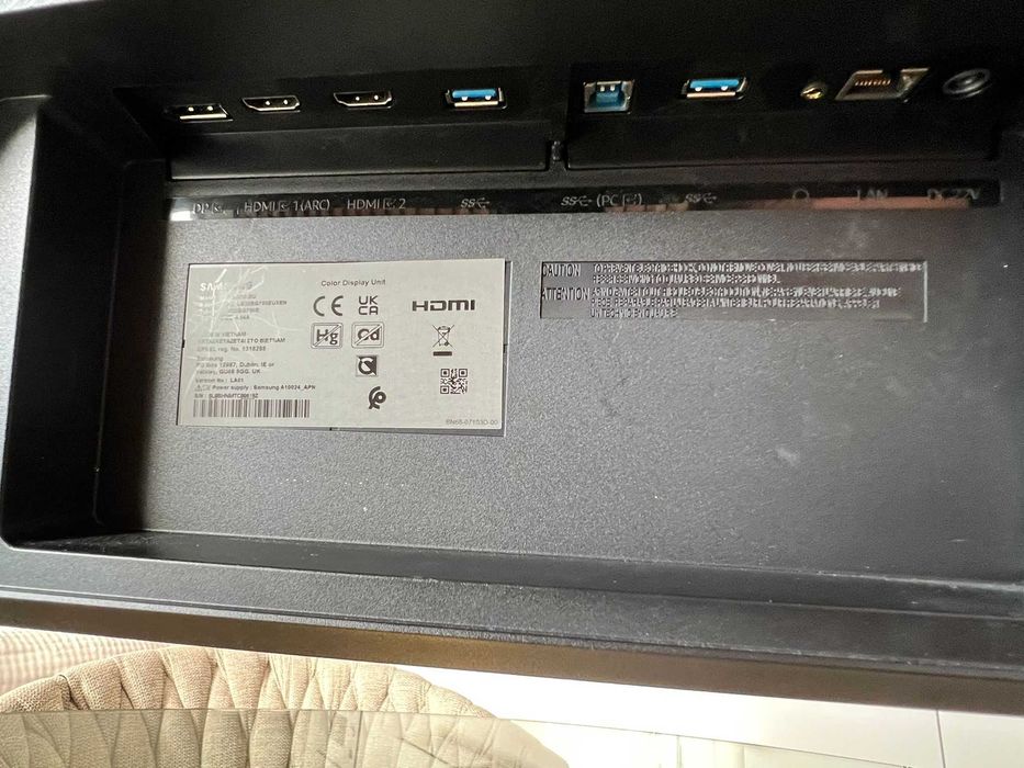 Samsung Odyssey G7 32" 4K 144Hz 1ms IPS + HyperX Cloud Core Wireless64584468295169122