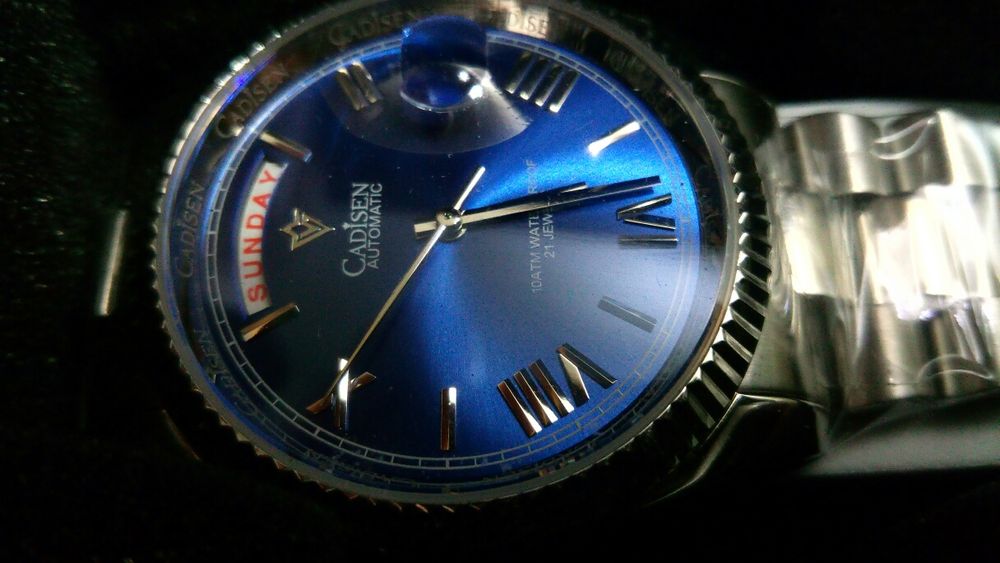 Мужские механические часы CADISEN NO.C-8185G, Japan Miyota 8285, 10ATM