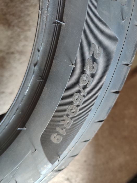 Шини bridgestone 225 50 r19 літо нові 24-й рік