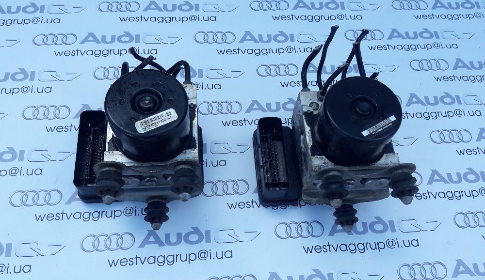 Блок ABS АБС Audi Q7 /Ауди Ку7 / Кю7 4L0614517E / 4L0614517L 2006-2015
