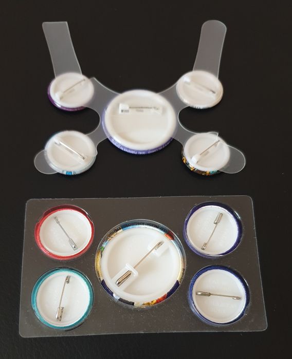 Crachás Super Homem Superman Super Mulher DC