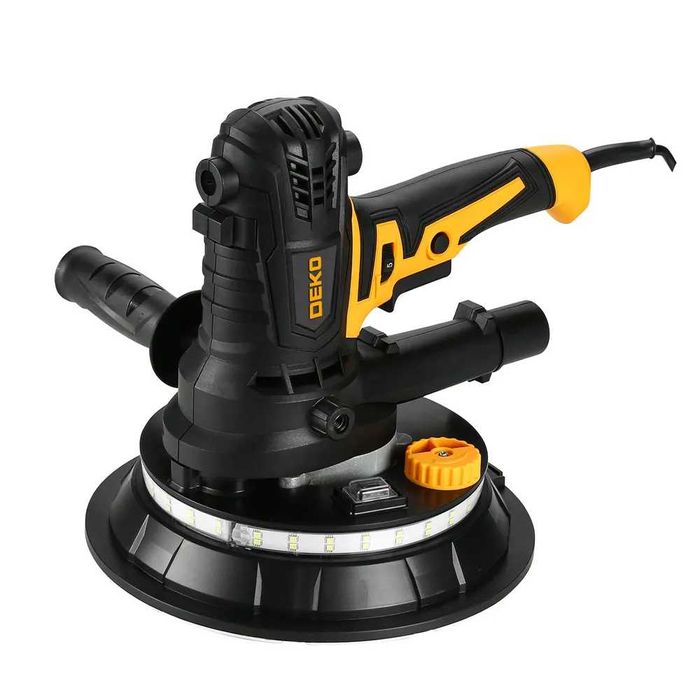 Шліфувальна машина для стін і стель DEKO лед 180мм 2300Вт 2500об стен