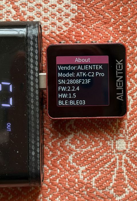 Usb тестер Alientek C2 Pro