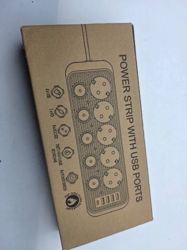 Llistwa zasilająca z portami USB.