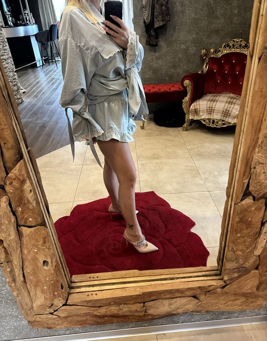 Stylowy komplet w kolorze błękitu Lamanuel