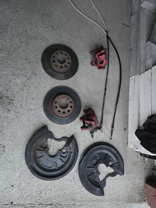 Zestaw hamulców tył 286mm skoda octavia 2 rs swap golf a3