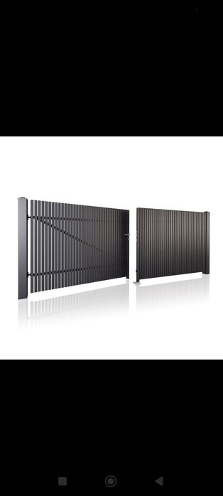 Nowoczesne bramy uchylne dwuskrzydłowe