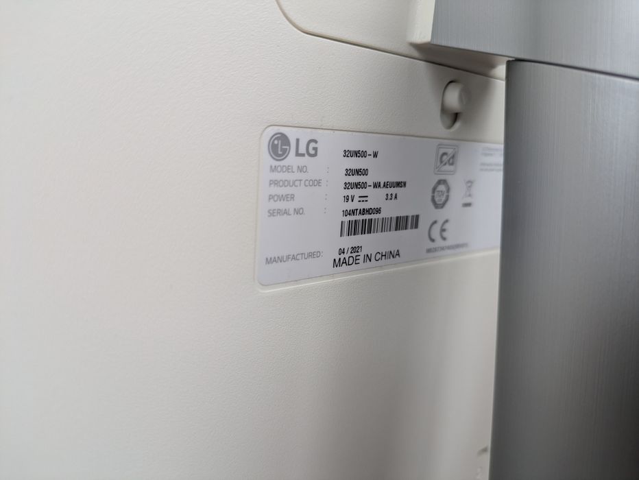 Monitor LG 4K 60Hz 32 polegadas484904183048458241