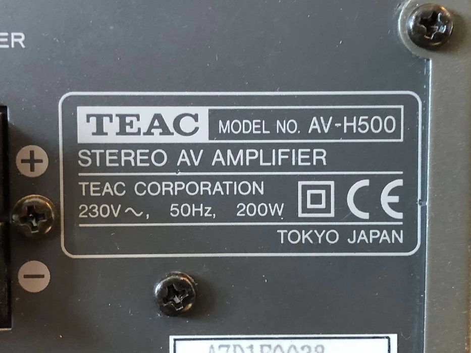 Wieża TEAC seria500, wersja GOLD Made in Japan Kolumny Technics GRATIS