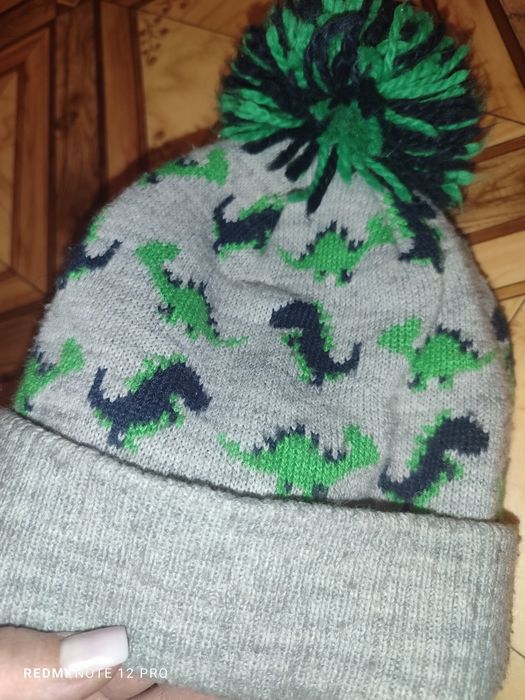 Шапка тепла зимова на хлопчика Next 1-2 роки